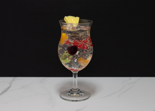 [589] White Sangria Glass