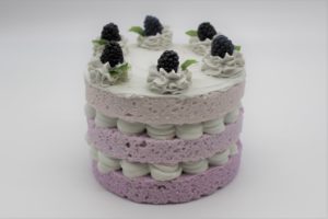 3 Layer Blackberry Cake