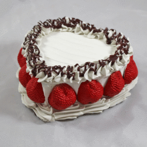 302 Vanilla Heart Cake