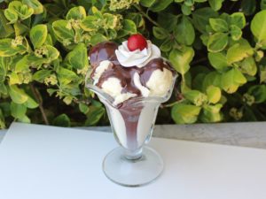 FAKE HOT FUDGE SUNDAE 500F