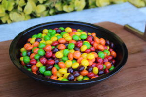 LARGE SKITTLES BOWL CU