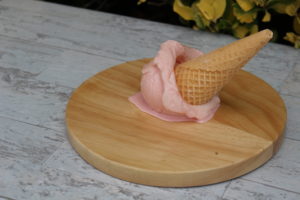 MELTING STRAWBERRY ICE CREAM CONE 503SCU