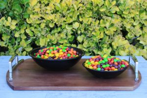 SM & LARGE SKITTLES BOWL