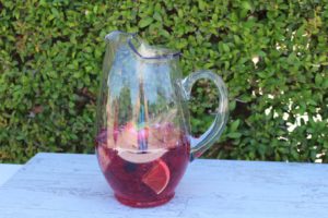 fake sangria pitcher