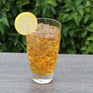 Fake Ice Tea Glass