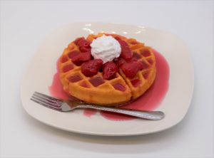 Strawberry Waffles